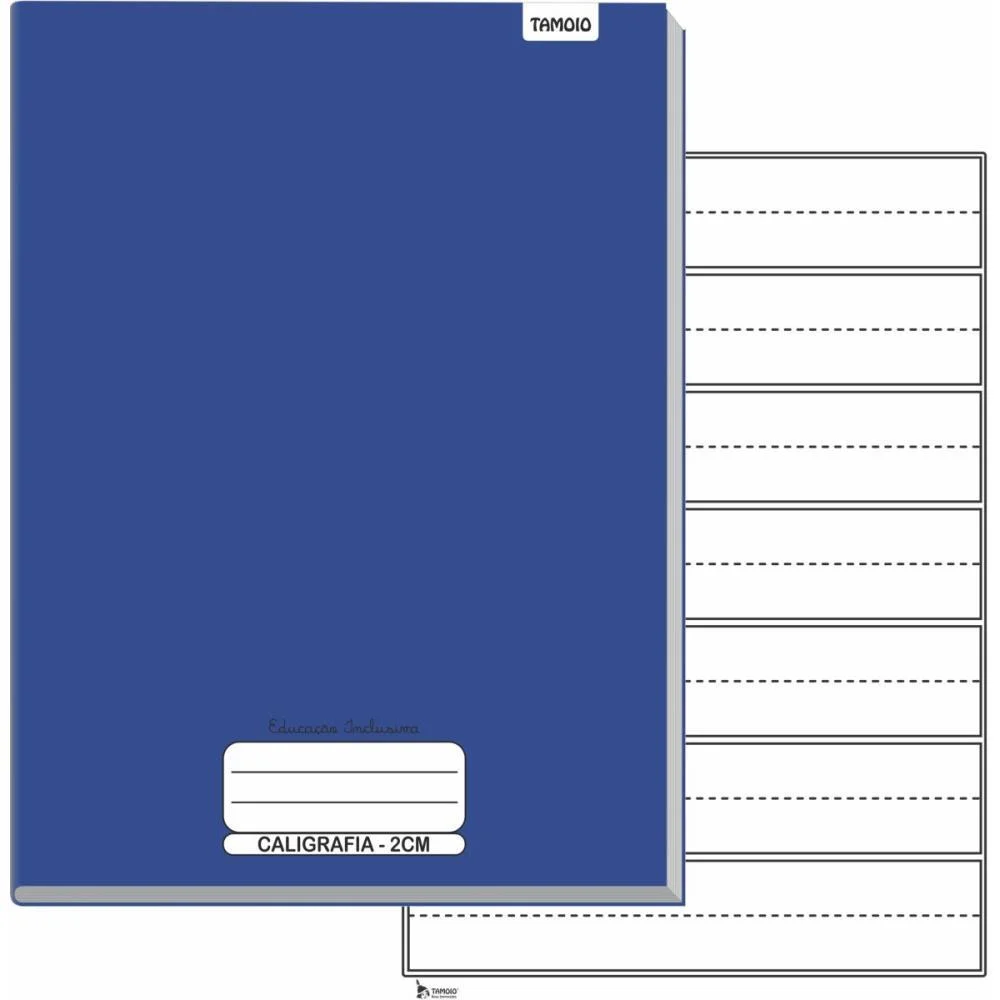 CADERNO CALIGRAFIA CAPA DURA NEURO PAUTA AMPLIADA 40F UNIV. TAMOIO (PCT.C/05) - imagem 5