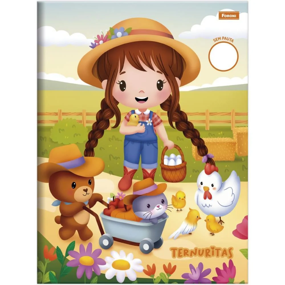 CADERNO BROCHURAO SEM PAUTA AVENTURINOS 60FLS FORONI (PCT.C/05) - imagem 2