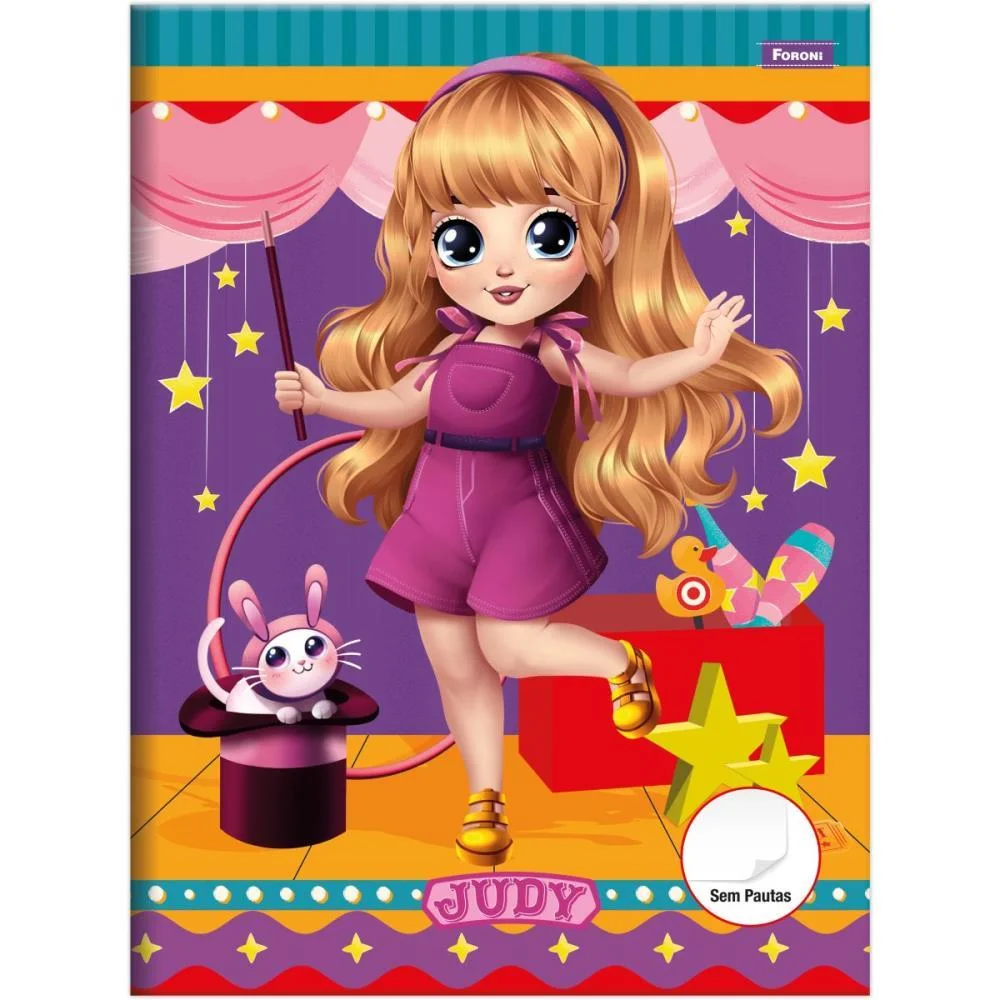 CADERNO BROCHURAO SEM PAUTA JUDY 60FLS FORONI (PCT.C/05) - imagem 4