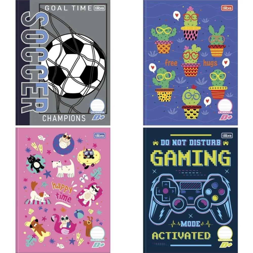 CADERNO CALIGRAFIA CAPA DURA D+ 40FLS. BROCHURA VERT. TILIBRA (PCT.C/08) - imagem 2