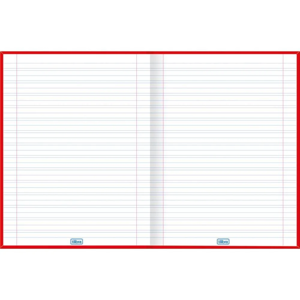 CADERNO CALIGRAFIA CAPA DURA D+ 96F UNIV. BROCH. VERMELHO TILIBRA (PCT.C/05) - imagem 4
