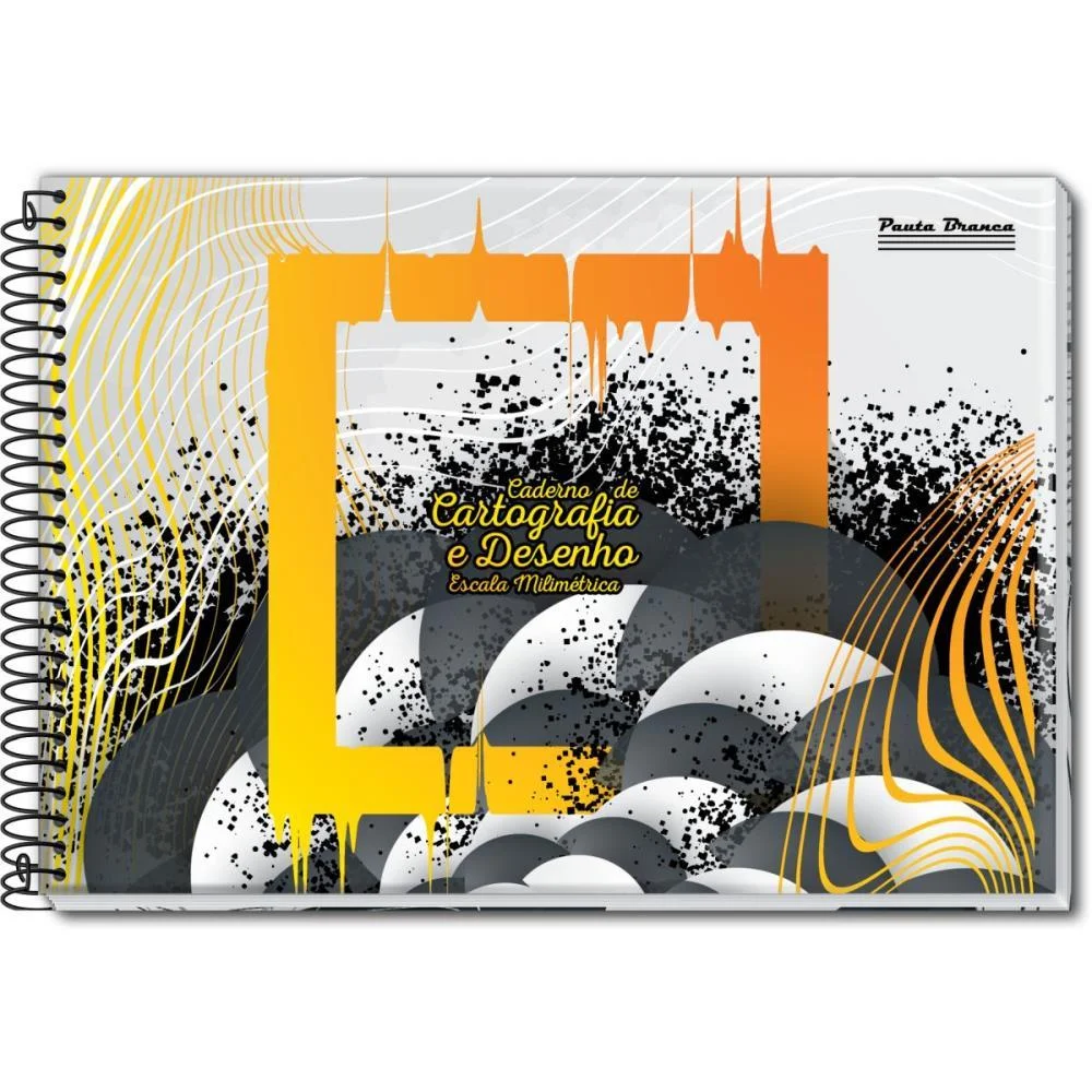 CADERNO DESENHO MILIMETRADO 60FL. UNIV ESP CAPA DURA PAUTA BRANCA (PCT.C/04) - imagem 4