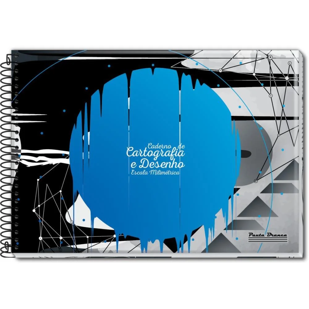 CADERNO DESENHO MILIMETRADO 60FL. UNIV ESP CAPA DURA PAUTA BRANCA (PCT.C/04) - imagem 6