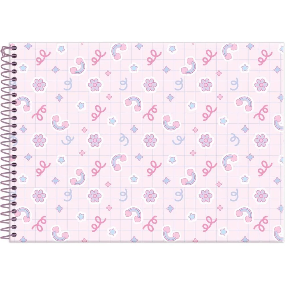 CADERNO DESENHO UNIV CAPA DURA FUNFINILY 80FLS FORONI (PCT.C/05) - imagem 4