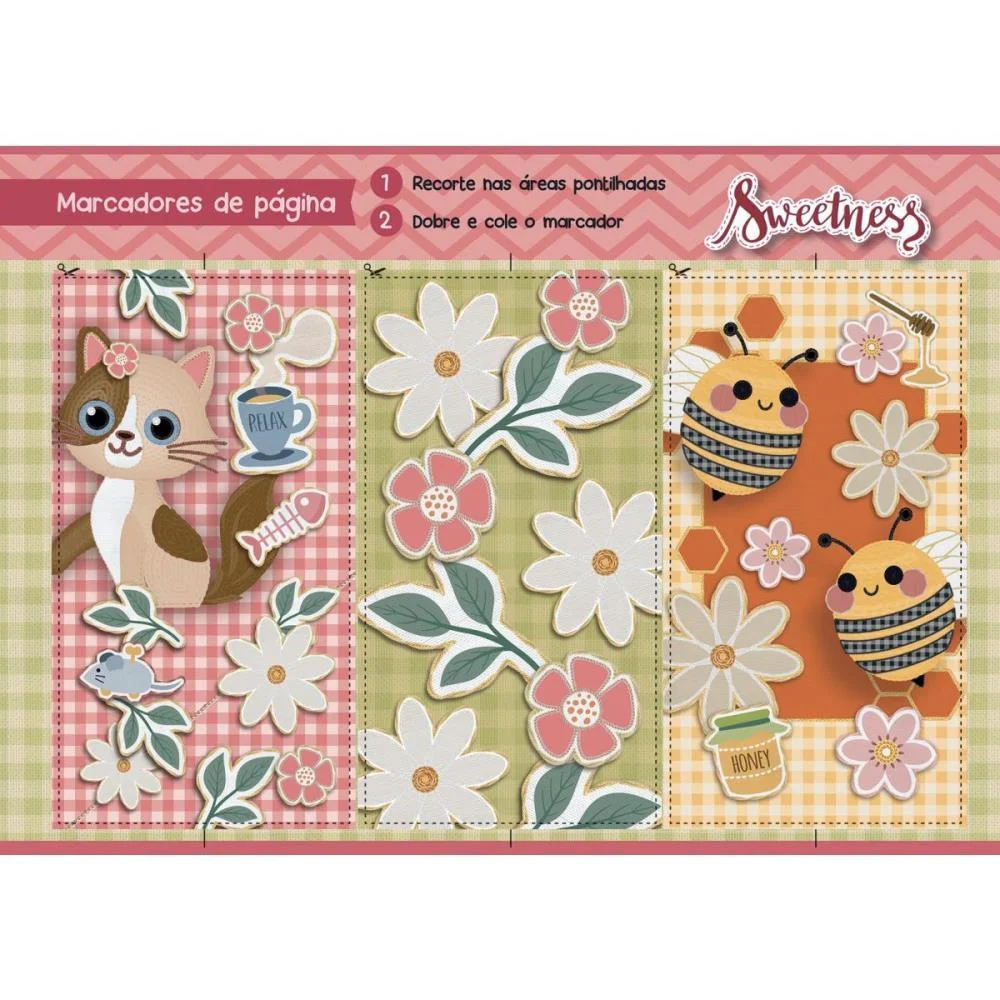 CADERNO DESENHO UNIV CAPA DURA SWEETNESS 80FLS. JANDAIA (PCT.C/04) - imagem 5