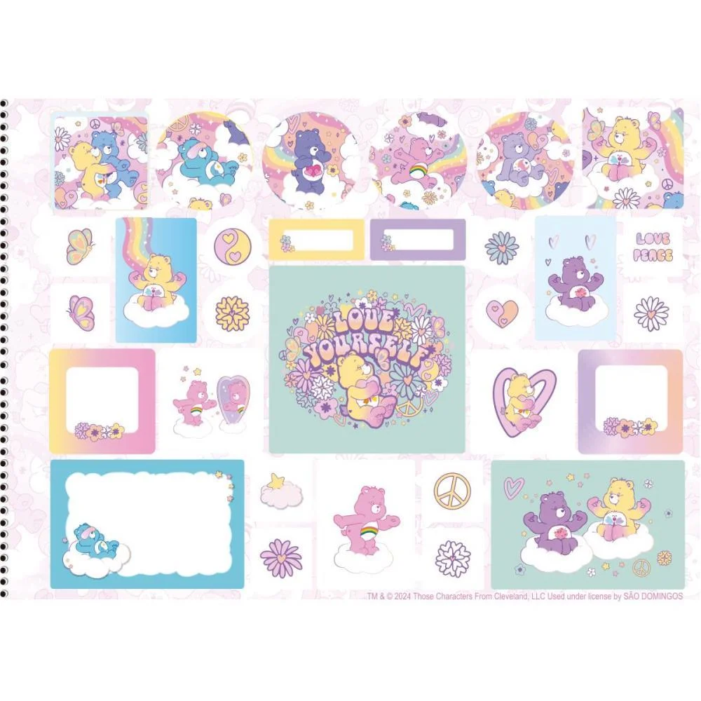 CADERNO DESENHO UNIV CAPA DURA URSINHOS CARINHOS 60F ANIMATIVA (PCT.C/05) - imagem 4