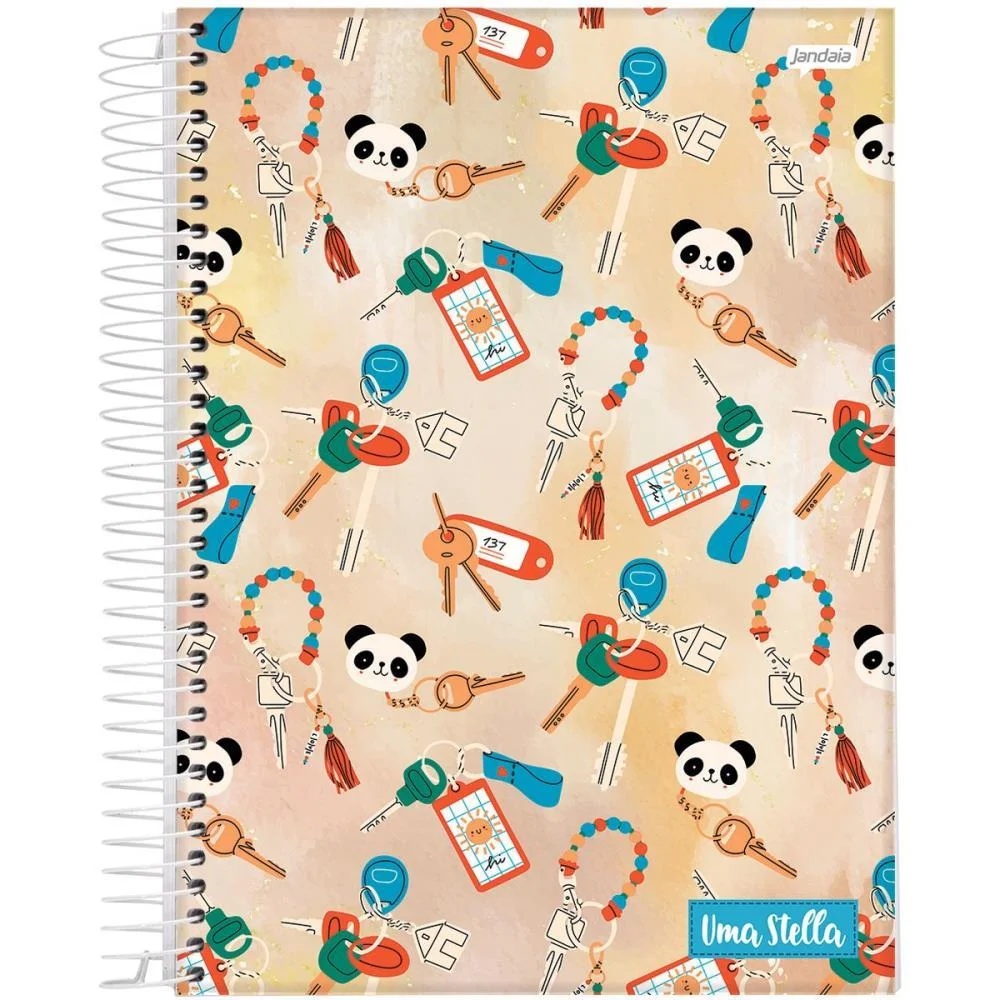 CADERNO DESENHO UNIV CAPA DURA STELLA 80FLS. JANDAIA (PCT.C/04) - imagem 7