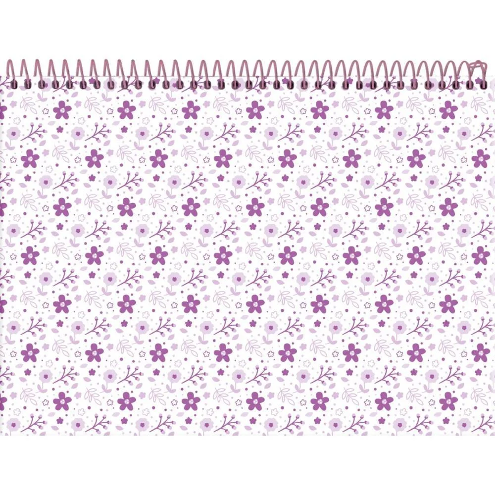 CADERNO DESENHO UNIV CAPA DURA TERNURITAS MEIA PAUTA 40F FORONI (PCT.C/10) - imagem 3