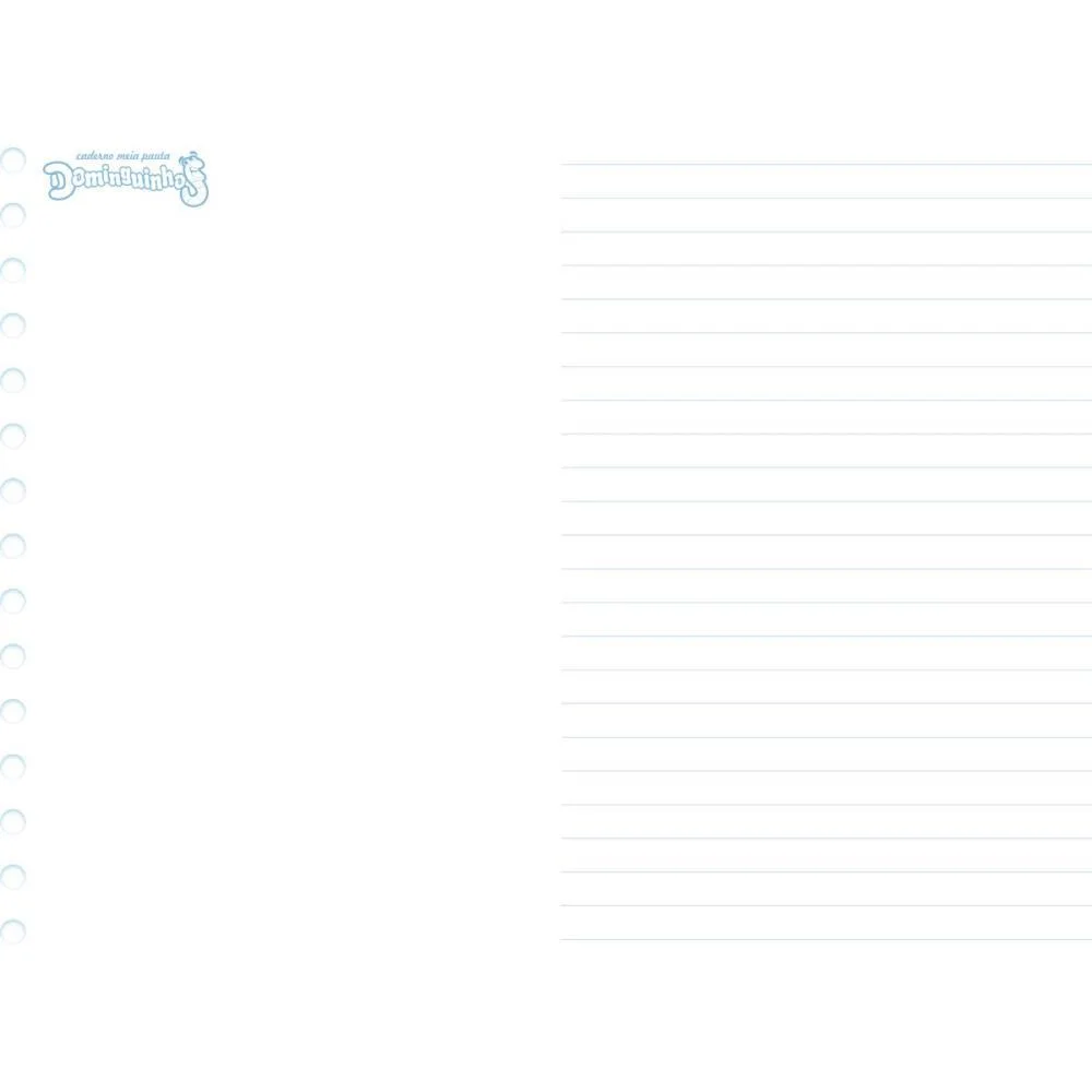 CADERNO DESENHO UNIV CAPA DURA DOMINGUINHOS MEIA PAUTA 40F ANIMATIVA (PCT.C/05) - imagem 3