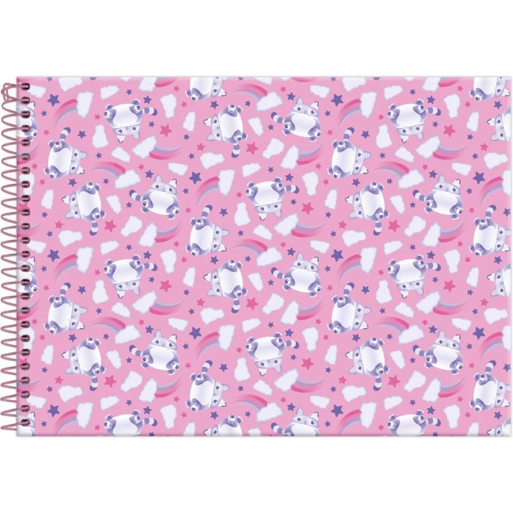 CADERNO DESENHO UNIV CAPA DURA A CASA MAGICA DA GABBY 80FLS FORONI (PCT.C/05) - imagem 5