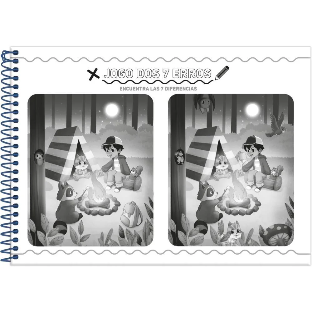 CADERNO DESENHO UNIV CAPA DURA AVENTURINOS 80FLS FORONI (PCT.C/05) - imagem 5