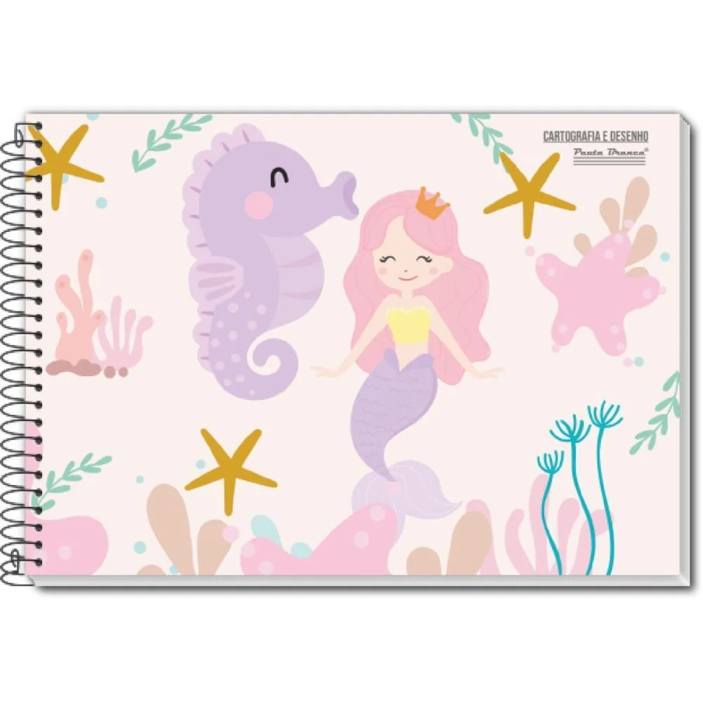 CADERNO DESENHO UNIVERSITARIO UAU 96FLS. PAUTA BRANCA (PCT.C/04) - imagem 3