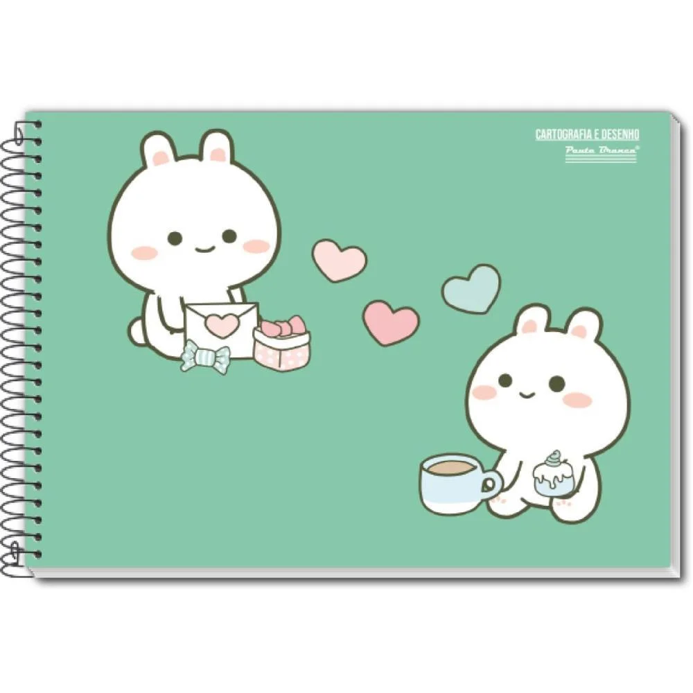 CADERNO DESENHO UNIVERSITARIO UAU 96FLS. PAUTA BRANCA (PCT.C/04) - imagem 5