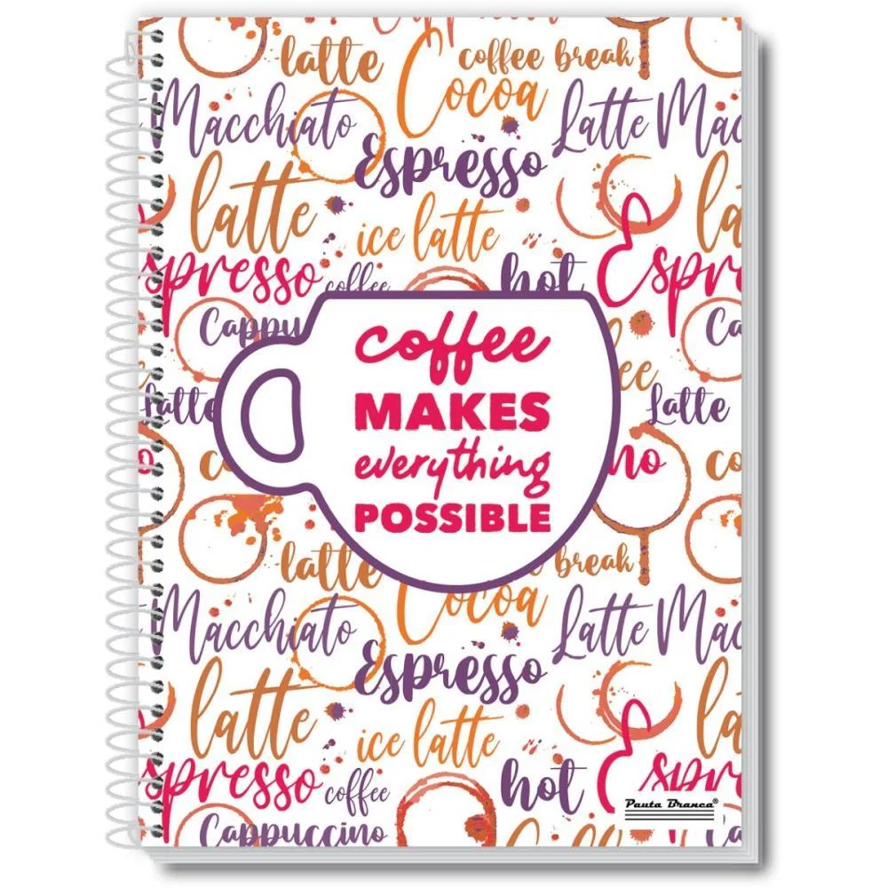 CADERNO ESPIRAL 1/4 CAPA DURA UAU FEMININO 96FLS. PAUTA BRANCA (PCT.C/05) - imagem 5