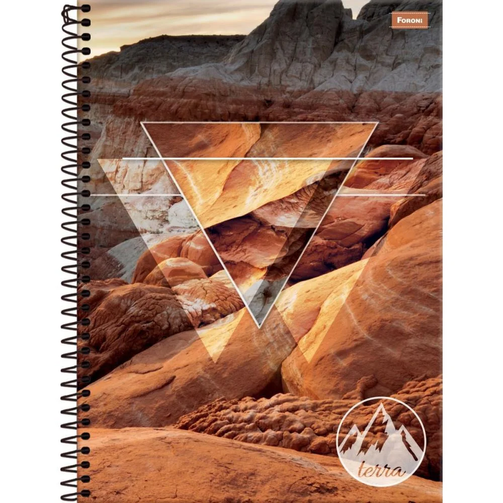CADERNO ESPIRAL 1/4 CAPA DURA 4 ELEMENTOS 80FLS. FORONI (PCT.C/05) - imagem 9