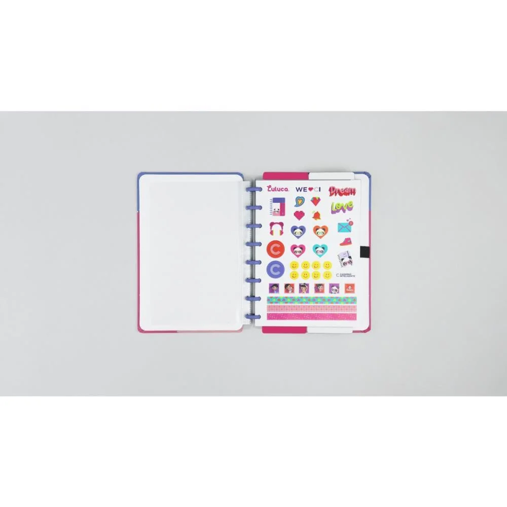 CADERNO INTELIGENTE A5 LULUCA BY LULIKE 80FLS 155X220 CADERNO INTELIGENTE (UNIDADE) - imagem 4