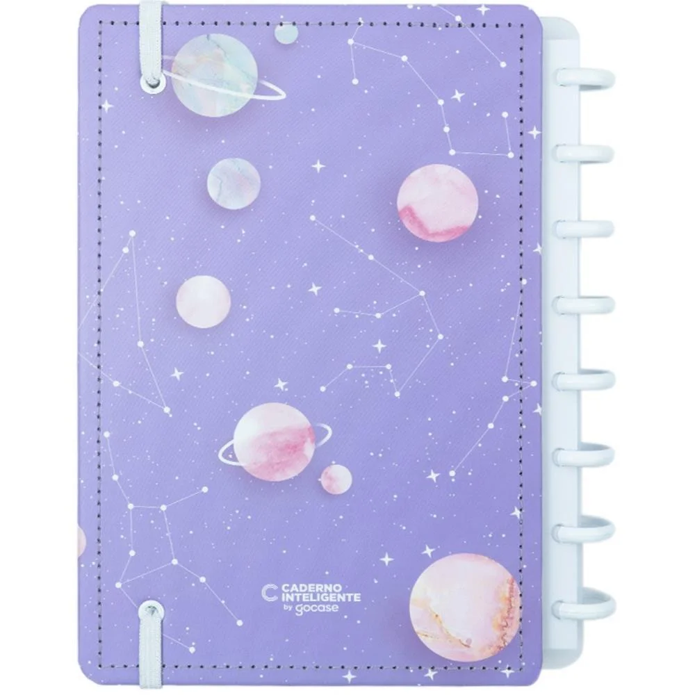 CADERNO INTELIGENTE A5 PURPLE GALAXY BY GOCASE 80FLS CADERNO INTELIGENTE (UNIDADE) - imagem 4