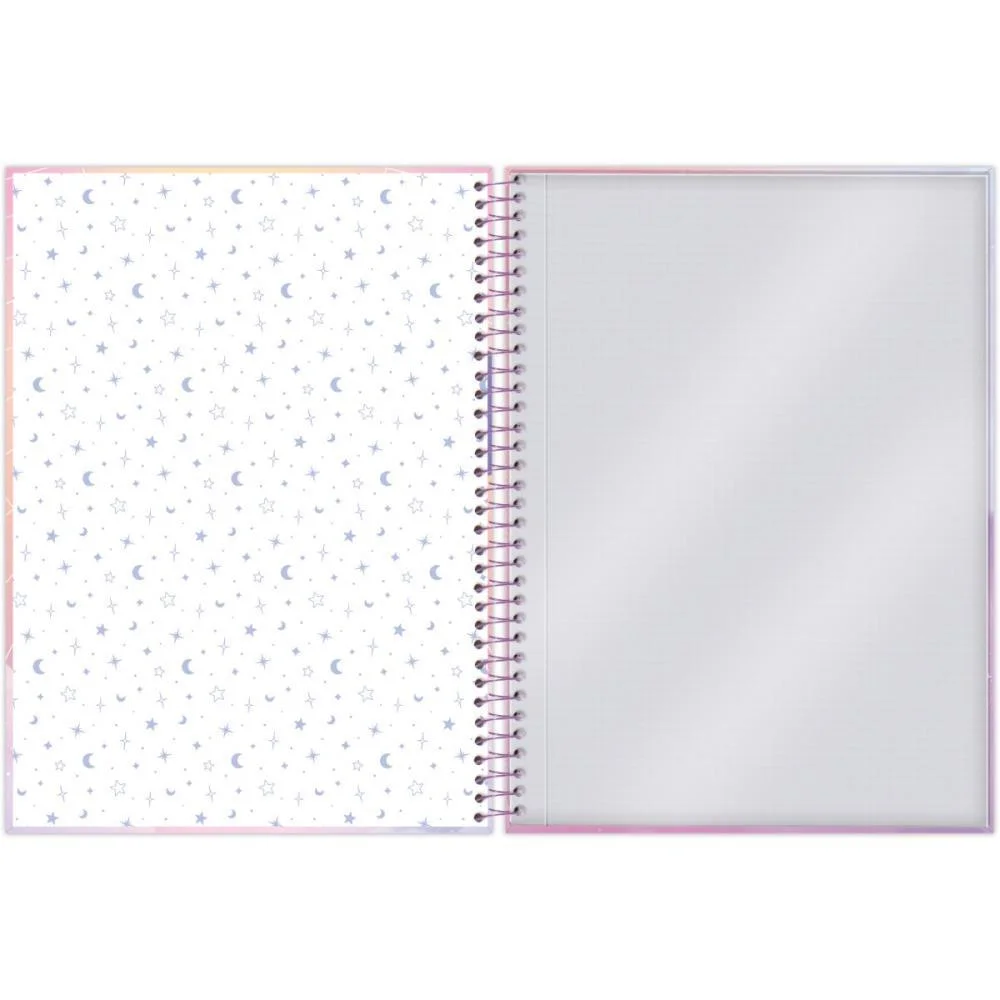 CADERNO ESPIRAL 1/4 CAPA DURA COSMOS 80FLS FORONI (PCT.C/05) - imagem 6