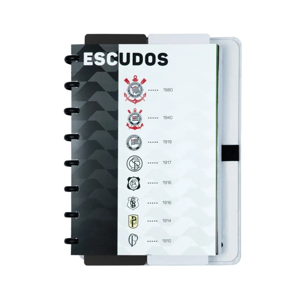 CADERNO INTELIGENTE A5 CORINTHIANS TIMAO 80FLS 155X22 CADERNO INTELIGENTE (UNIDADE) - imagem 4