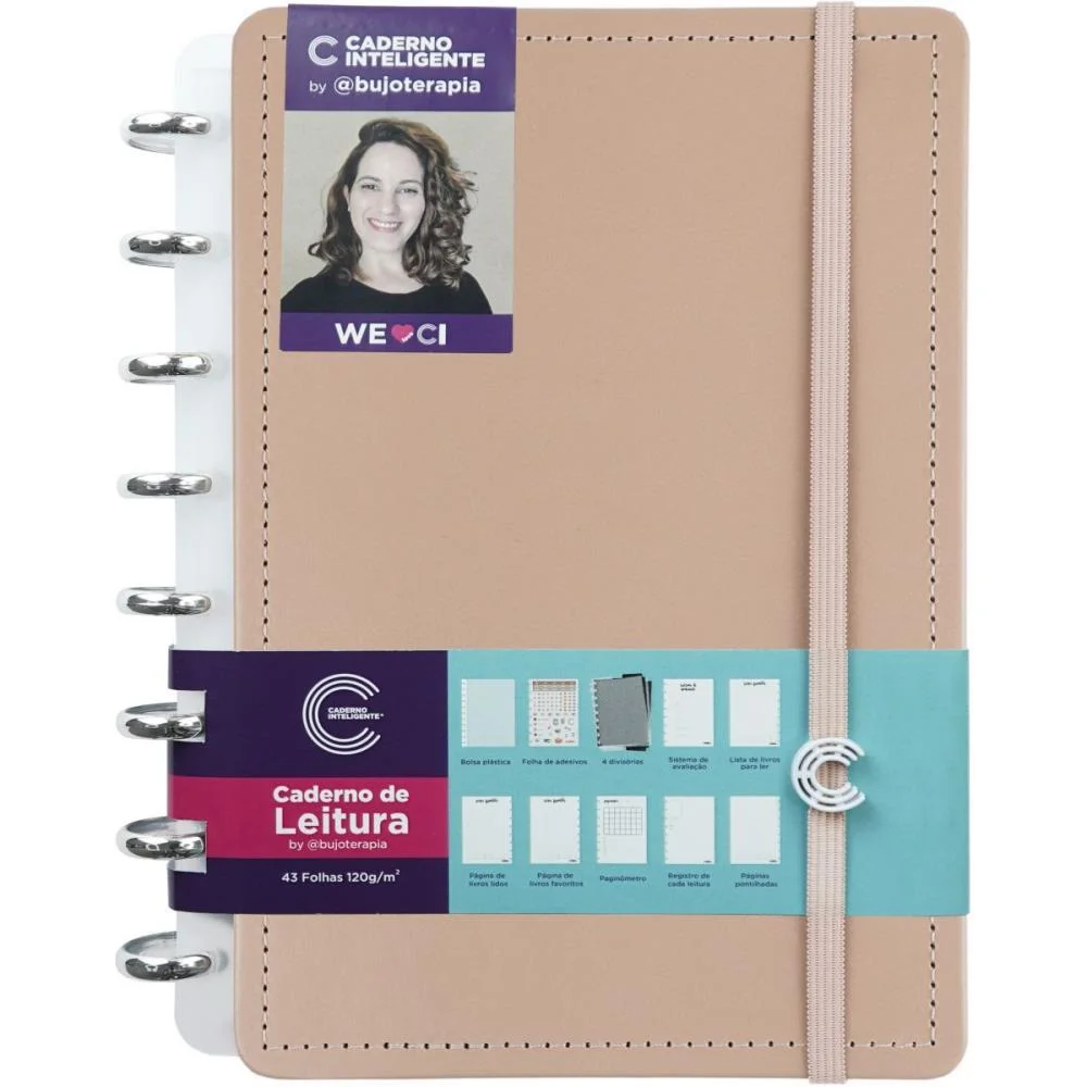 CADERNO INTELIGENTE A5 CADERNO DE LEITURA 43FLS 120G. CADERNO INTELIGENTE (UNIDADE) - imagem 11