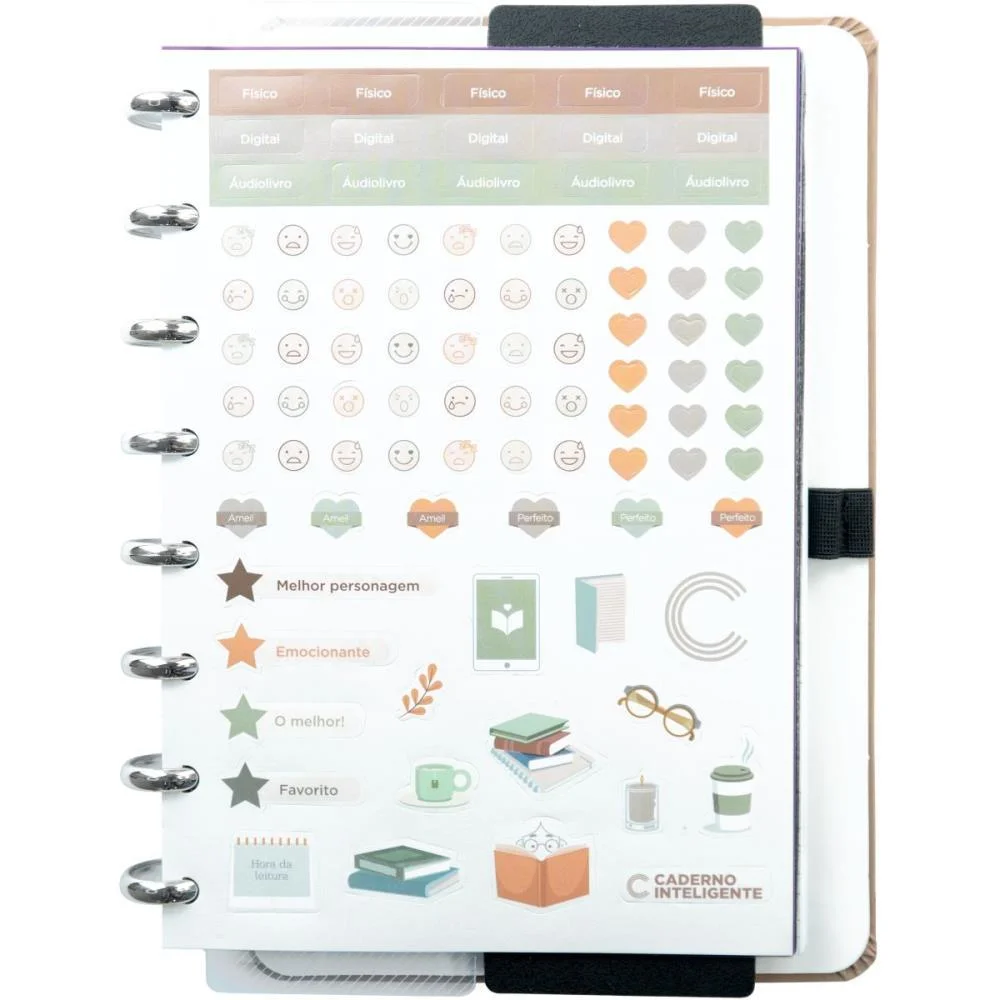 CADERNO INTELIGENTE A5 CADERNO DE LEITURA 43FLS 120G. CADERNO INTELIGENTE (UNIDADE) - imagem 3
