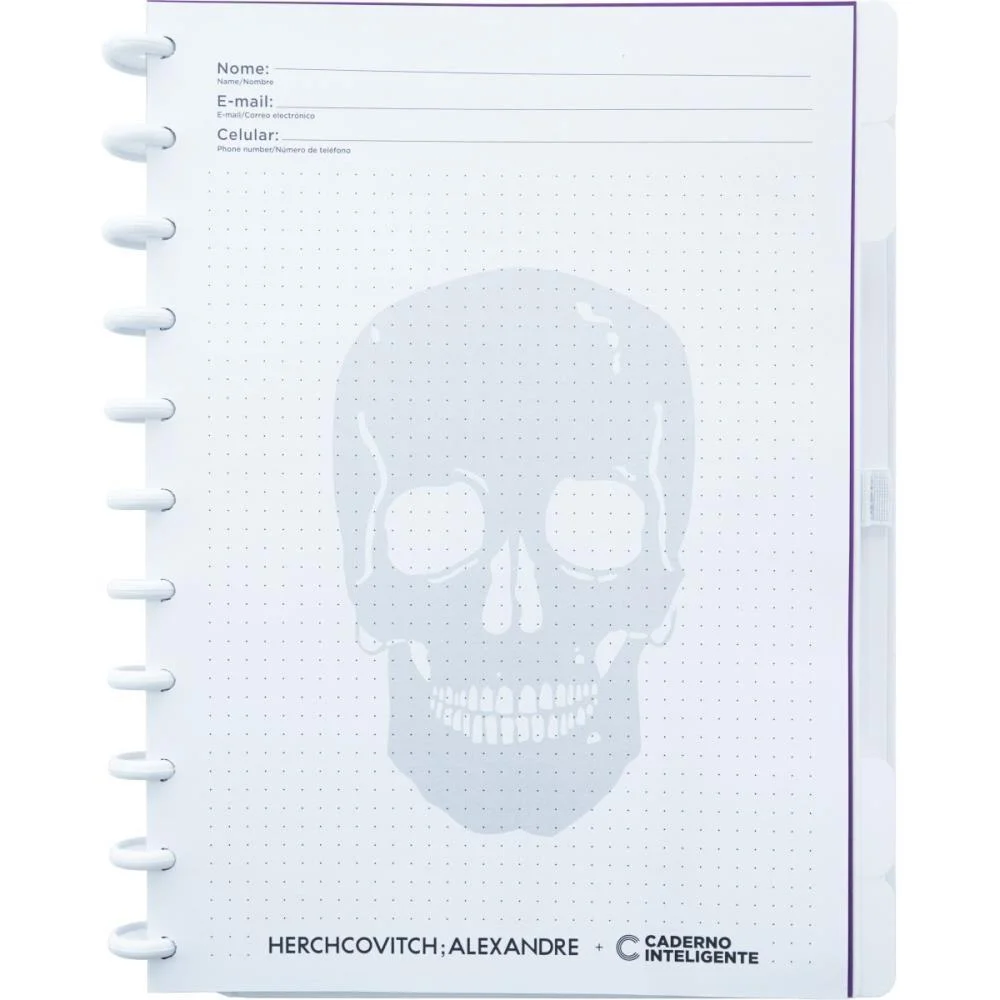 CADERNO INTELIGENTE GRANDE WHITE BY ALEXANDRE HERCHCOVITC CADERNO INTELIGENTE (UNIDADE) - imagem 5