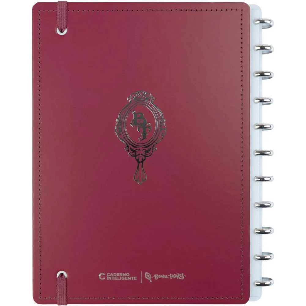 CADERNO INTELIGENTE GRANDE BRUNA TAVARES CHERRY 80FLS CADERNO INTELIGENTE (UNIDADE) - imagem 3