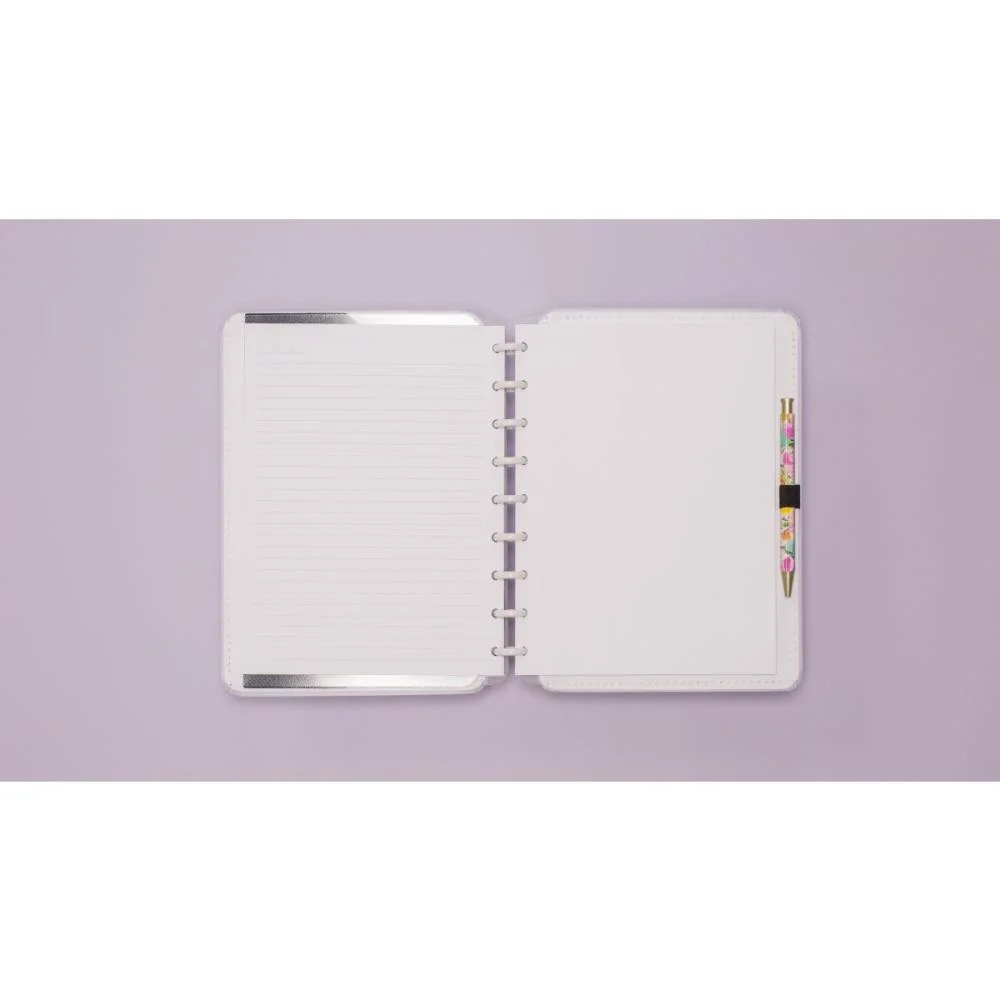 CADERNO INTELIGENTE MEDIO LILAS PASTEL 80FLS 190X255MM CADERNO INTELIGENTE (UNIDADE) - imagem 4
