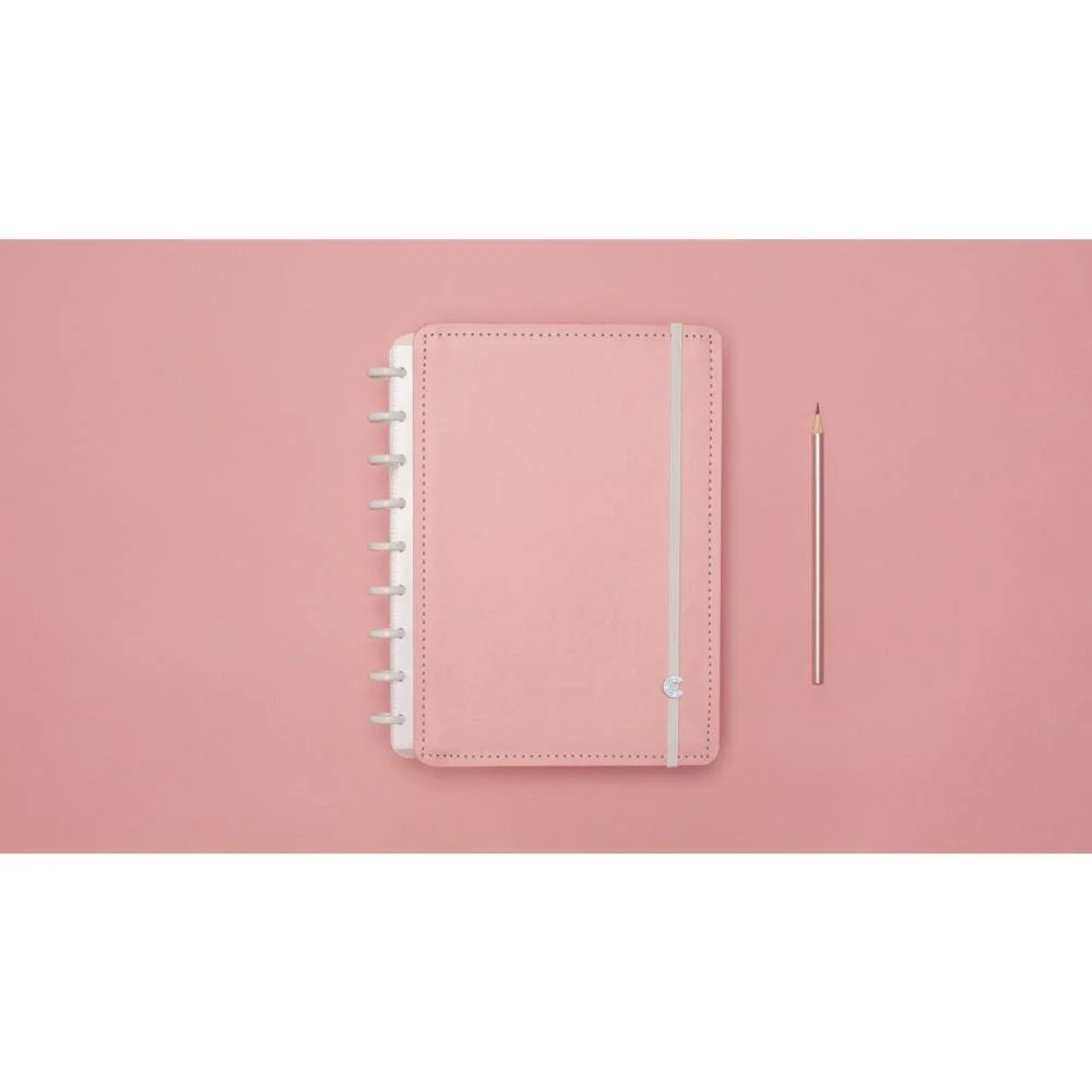 CADERNO INTELIGENTE MEDIO ROSE PASTEL 80FLS 190X255MM CADERNO INTELIGENTE (UNIDADE) - imagem 4