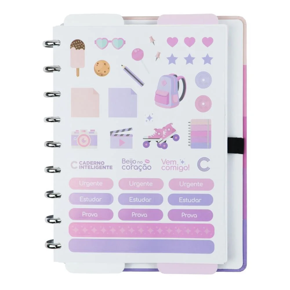 CADERNO INTELIGENTE MEDIO UNIQUE BY CACAU 80FLS 190X255M CADERNO INTELIGENTE (UNIDADE) - imagem 4