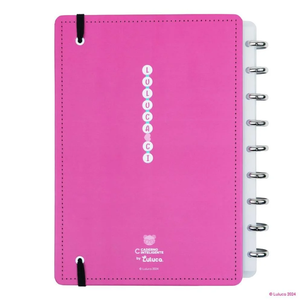 CADERNO INTELIGENTE MEDIO LULUCA PANDALU GLOW 80FLS CADERNO INTELIGENTE (UNIDADE) - imagem 3