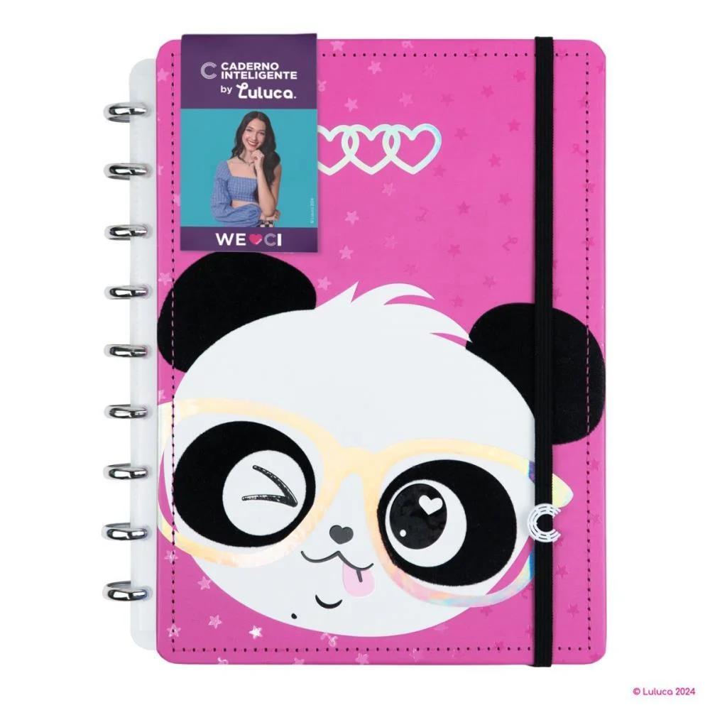 CADERNO INTELIGENTE MEDIO LULUCA PANDALU GLOW 80FLS CADERNO INTELIGENTE (UNIDADE) - imagem 4