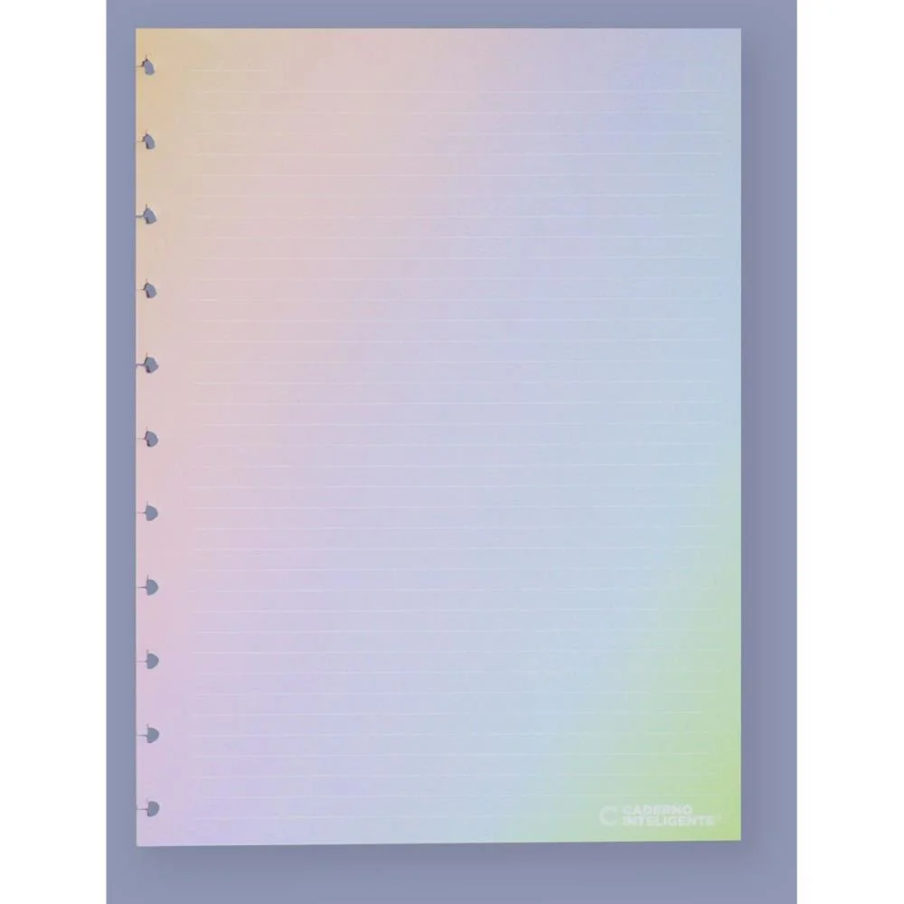 CADERNO INTELIGENTE REFIL GRANDE RAINBOW 120G.30FLS. CADERNO INTELIGENTE (PACOTE) - imagem 4