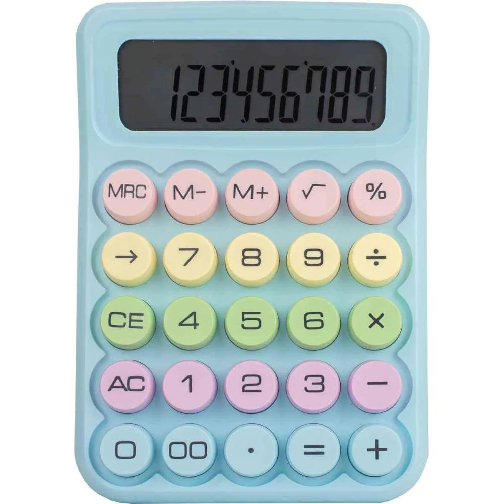 CALCULADORA DE MESA 12 DIG. CANDY COLOR (S) YINS (UNIDADE) - imagem 4