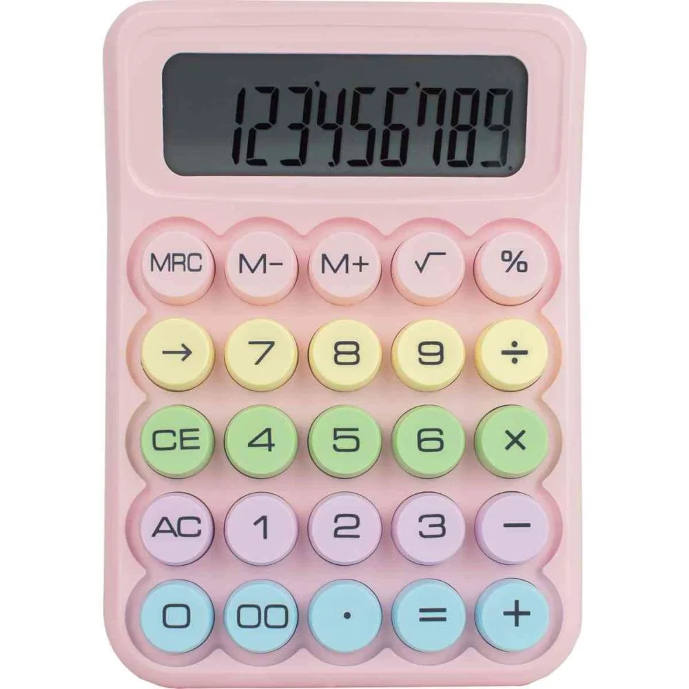 CALCULADORA DE MESA 12 DIG. CANDY COLOR (S) YINS (UNIDADE) - imagem 5