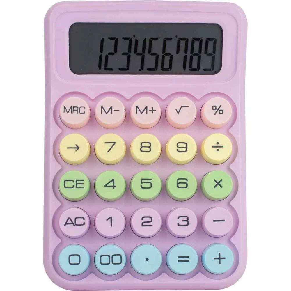 CALCULADORA DE MESA 12 DIG. CANDY COLOR (S) YINS (UNIDADE) - imagem 6