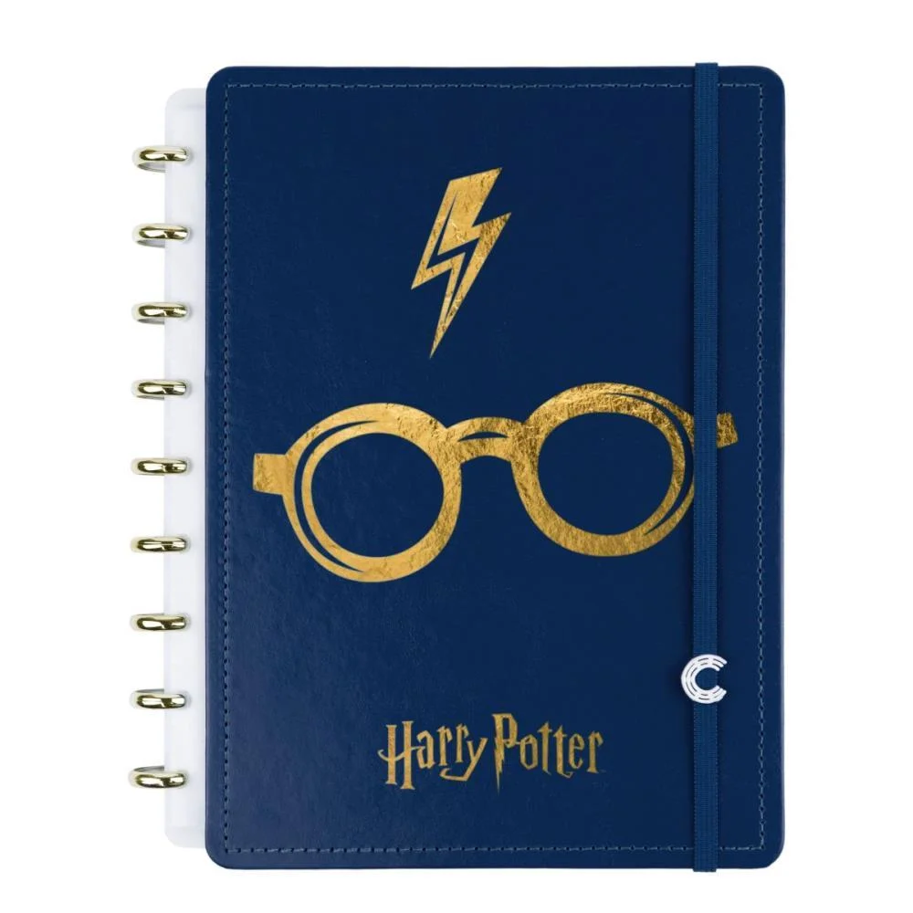 CADERNO INTELIGENTE MEDIO HARRY POTTER AZUL 80FLS CADERNO INTELIGENTE (UNIDADE) - imagem 3