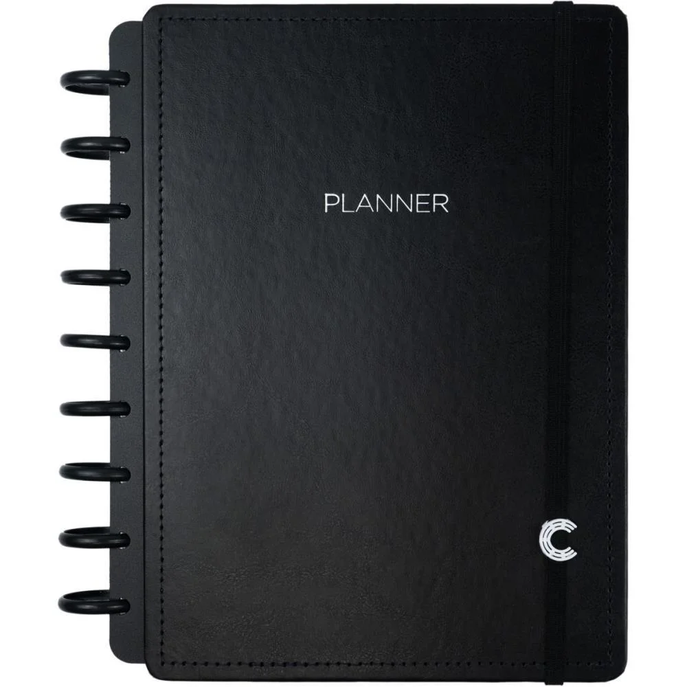 CADERNO INTELIGENTE PLANNER MEDIO BLACK 168FLS CADERNO INTELIGENTE (UNIDADE) - imagem 3