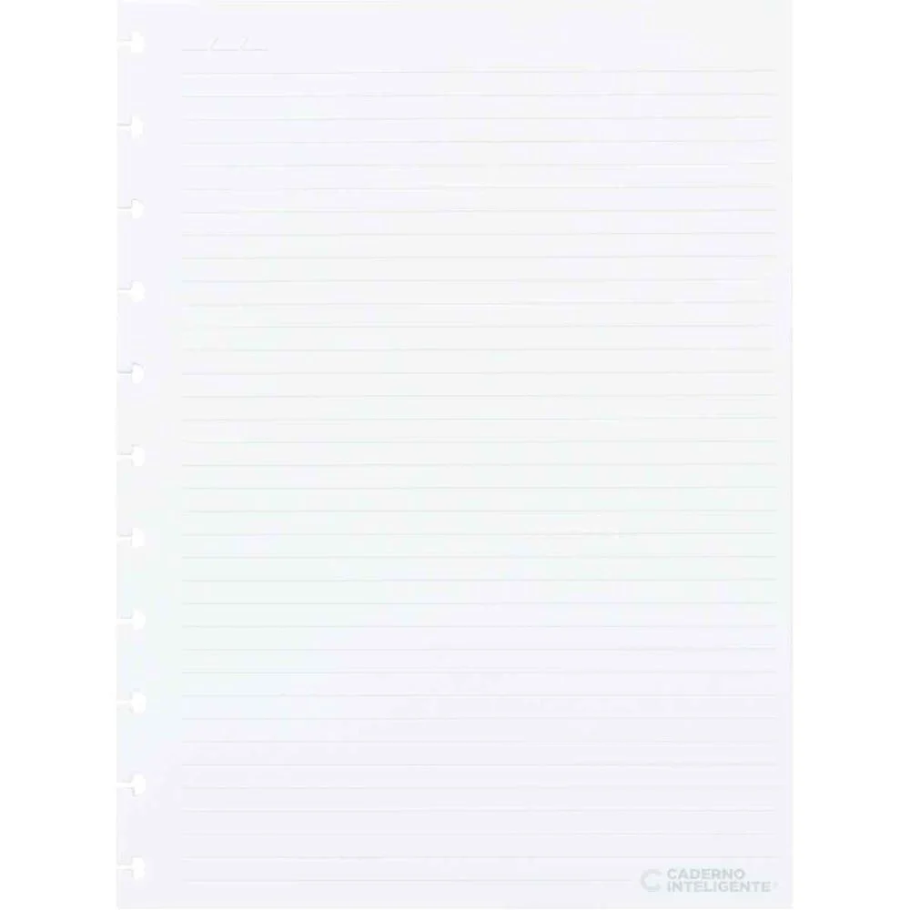 CADERNO INTELIGENTE REFIL GRANDE PAUTADO 90G. 100FLS. CADERNO INTELIGENTE (PACOTE) - imagem 5