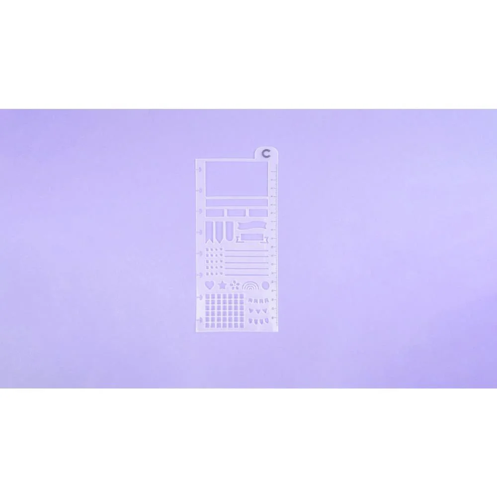 CADERNO INTELIGENTE REGUA A5 REGUA STENCIL 93X190MM CADERNO INTELIGENTE (UNIDADE) - imagem 5