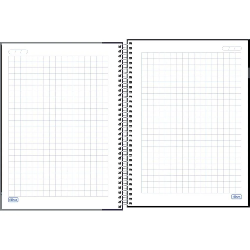 CADERNO QUADRICULADO UNIVERS. 1X1CM D+ 96FLS MASC/FEM. CD TILIBRA (PCT.C/04) - imagem 3
