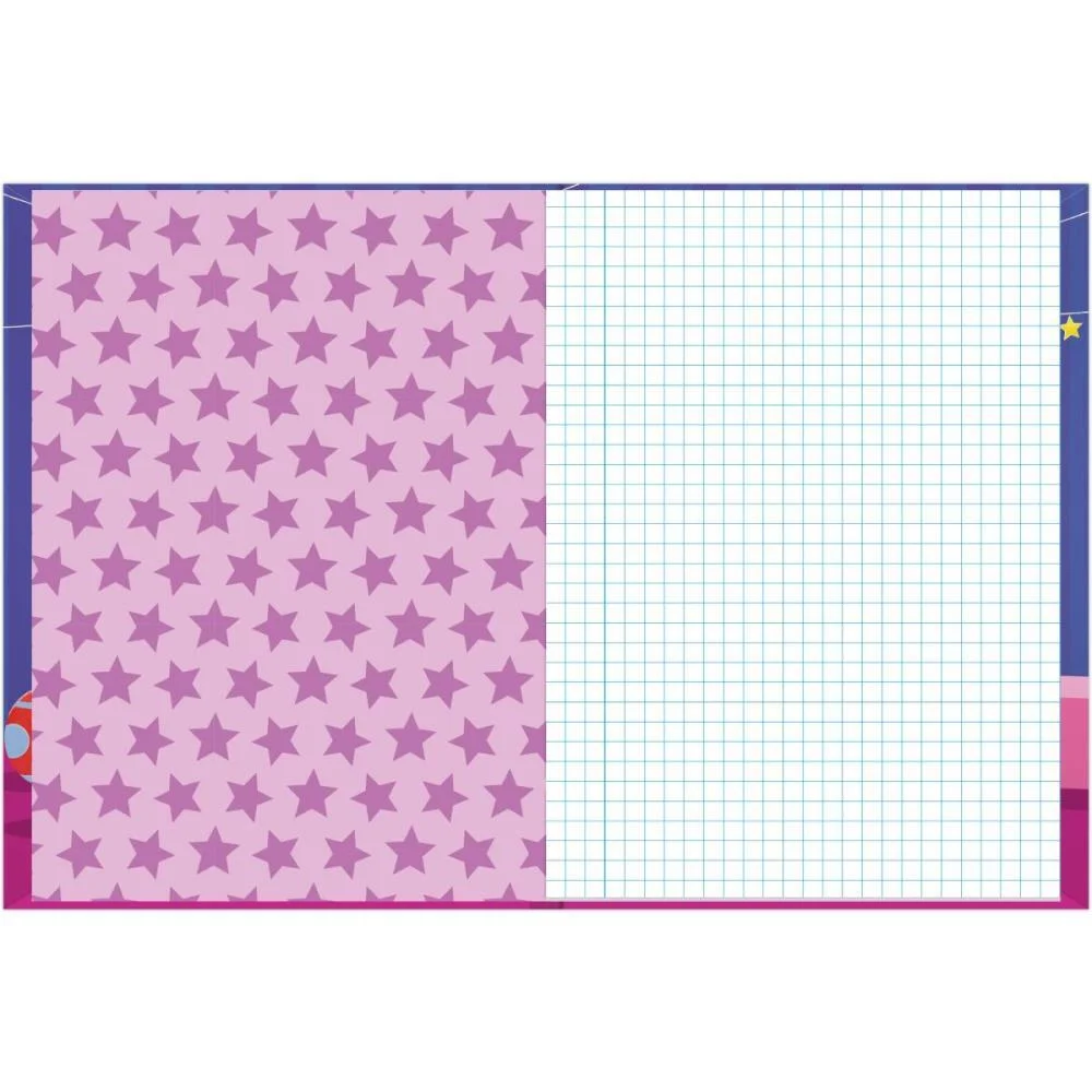 CADERNO QUADRICULADO UNIVERS. JUDY 1X1CM 40F FORONI (PCT.C/10) - imagem 3