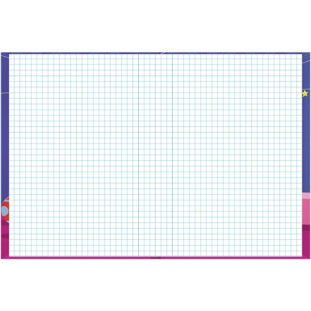 CADERNO QUADRICULADO UNIVERS. JUDY 1X1CM 40F FORONI (PCT.C/10) - imagem 4