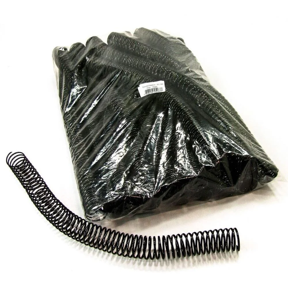 ESPIRAL PARA CADERNO 23MM PRETO C/60UN. P/140FLS. PLASTYLINE (PACOTE) - imagem 2