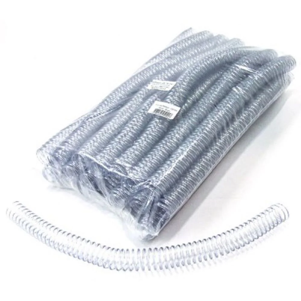 ESPIRAL PARA CADERNO 20MM TRANSP. C/80UN. P/120FLS. PLASTYLINE (PACOTE) - imagem 2