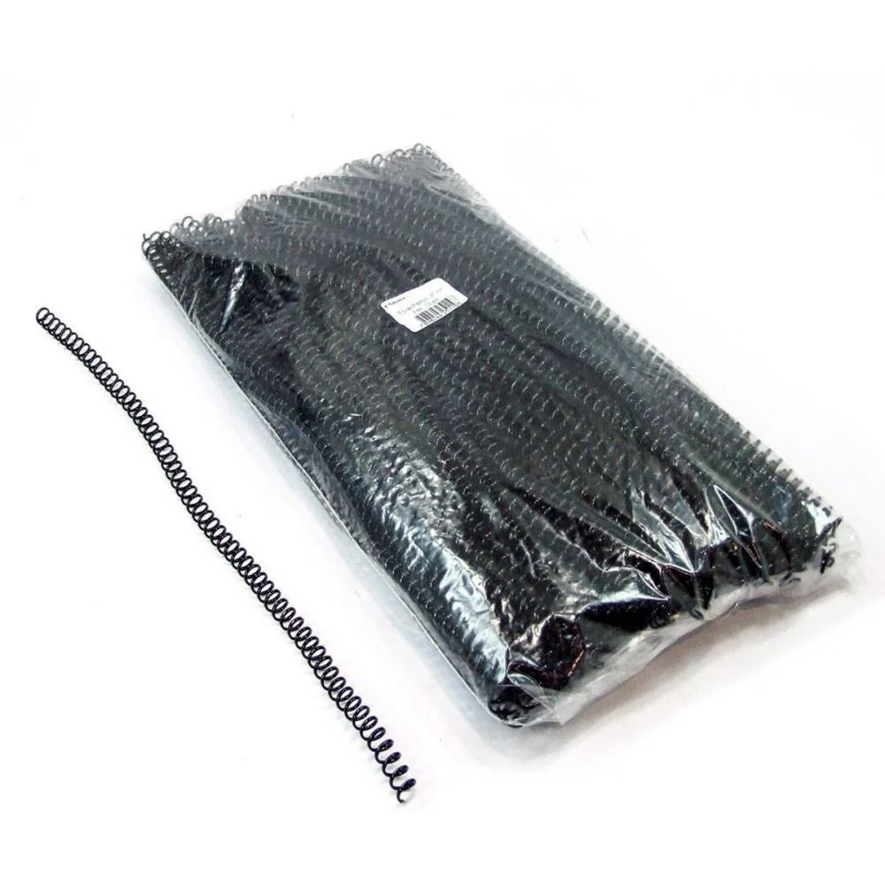 ESPIRAL PARA CADERNO 07MM PRETO C/100UN. P/25FLS. PLASTYLINE (PACOTE) - imagem 3