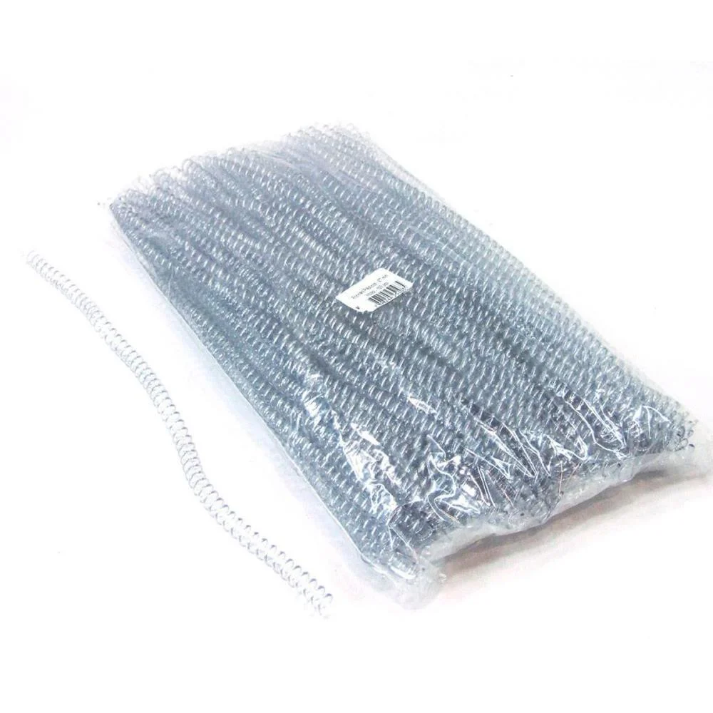 ESPIRAL PARA CADERNO 07MM TRANSP. C/100UN. P/25FLS. PLASTYLINE (PACOTE) - imagem 3