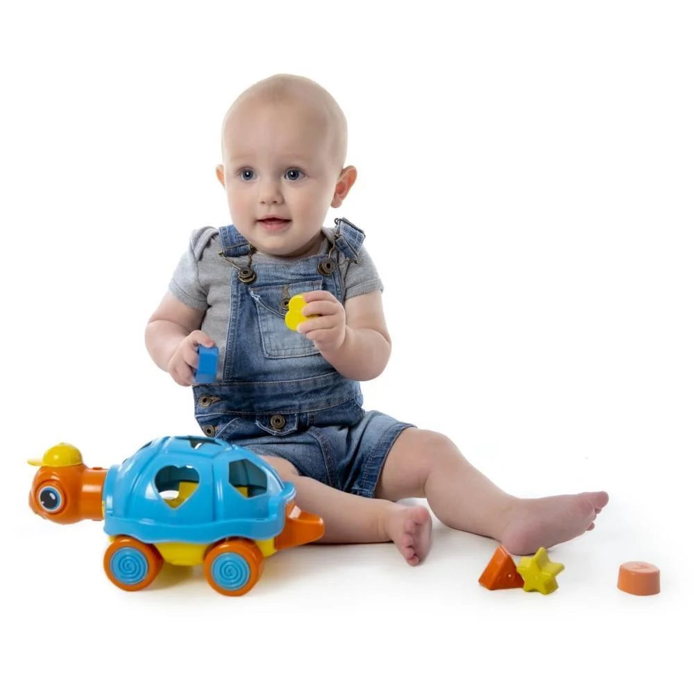 BRINQUEDO EDUCATIVO TARTARUGA LULI C/BLOCOS KENDY BRINQUEDOS (UNIDADE) - imagem 4