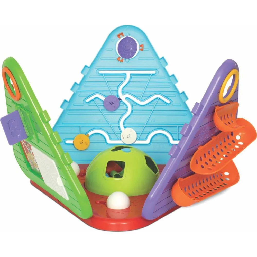 BRINQUEDO EDUCATIVO PIRAMIDE FESTA NA FAZENDA MERCO TOYS (UNIDADE) - imagem 6