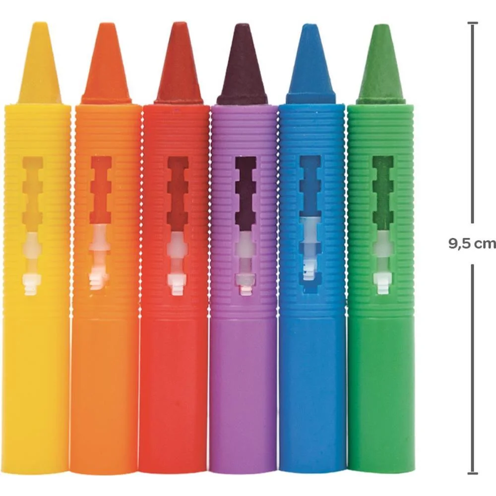 BRINQUEDO EDUCATIVO RISQUE E APAGUE C/6UNID (S) BUBA (BLISTER) - imagem 3